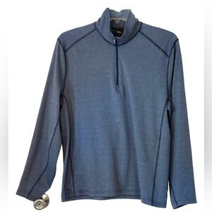 Royal Robbins 1/4 zip, contemporary fit men’s pullover. Size large GUC